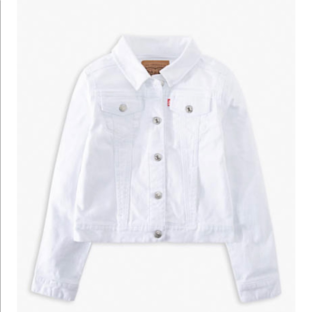 Levi’s white denim jacket NWOT
